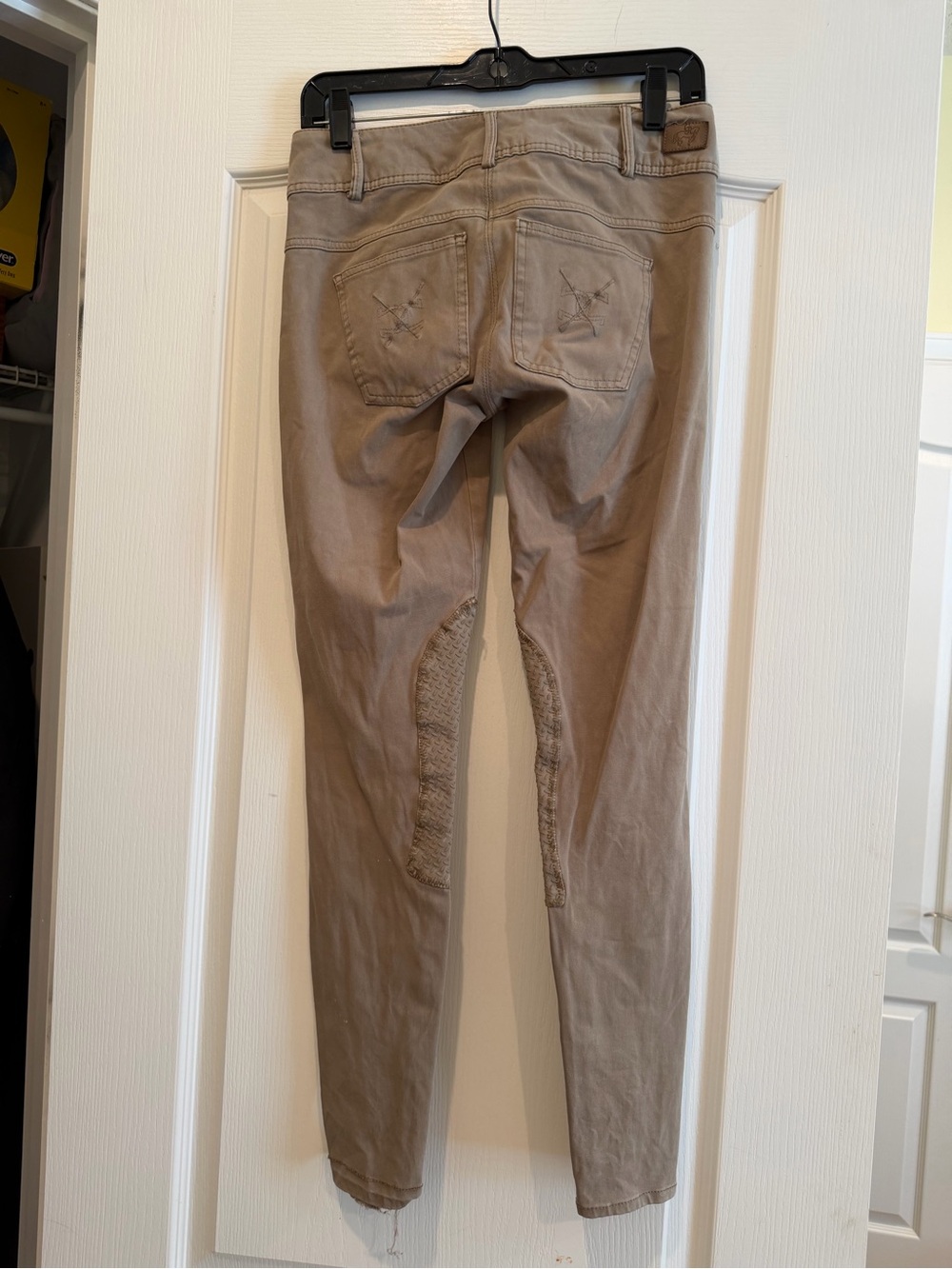 Goode Rider Women’s Beige Riding-Inspired Stretch Pants - Picture 4 of 4